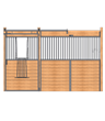 10 Foot Standard Stall Front with V-Door